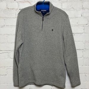 IZOD Grey Half Zip